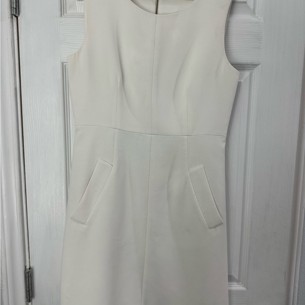 Diane Von Furstenberg Cream Midi Dress
